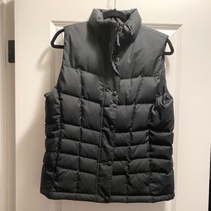 L.L. Bean Black Trail Model Down Vest (Womens)